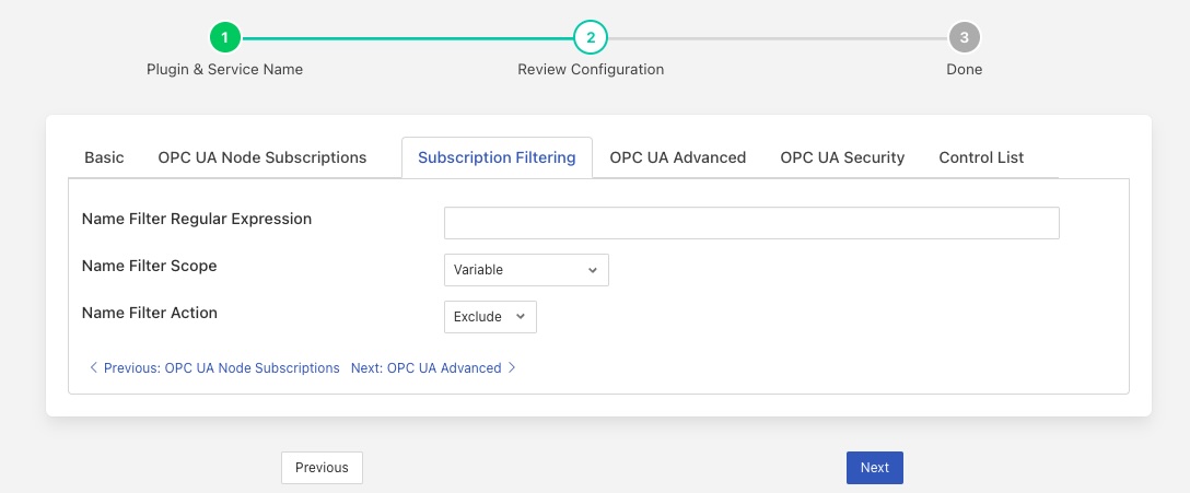 opcua_filtering